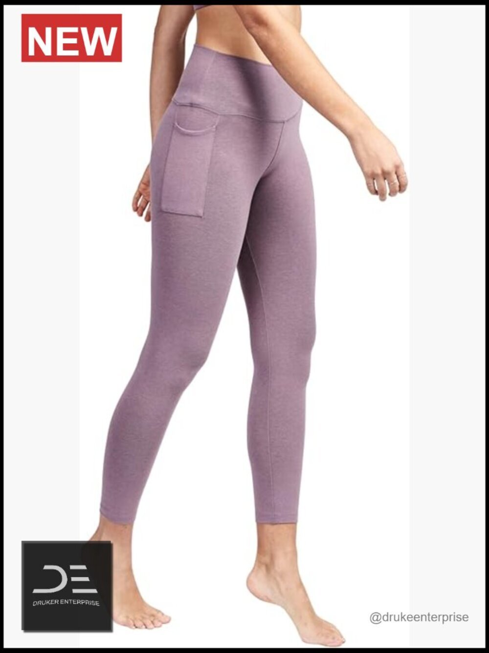 High Rise 7/8 Leggings with Phone Pocket
